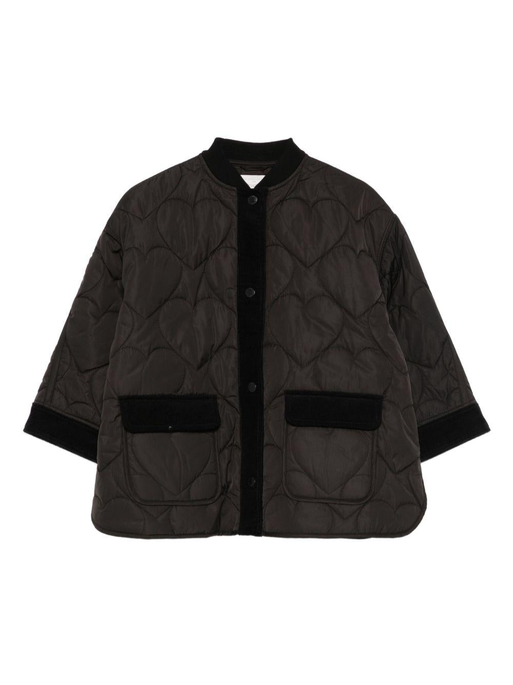 Giacca per bambina Stella McCartney Kids nero trapuntata - Rubino Kids