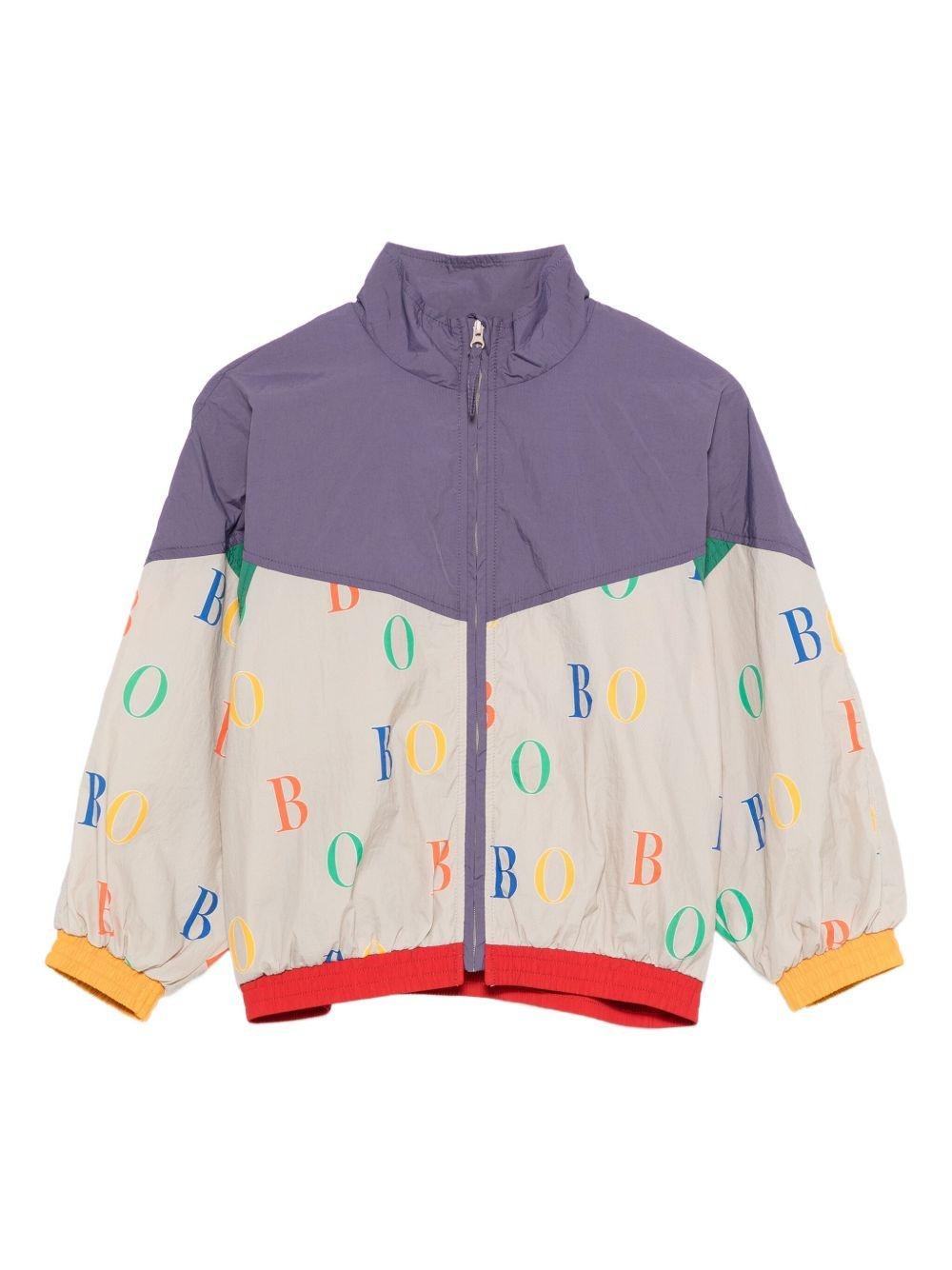 Giacca per bambino Bobo Choses multicolore con stampa logo - Rubino Kids
