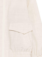 Giacca per bambino Eleventy Kids beige con colletto a punta - Rubino Kids