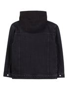 Giacca per bambino Hugo Kids denim con cappuccio - Rubino Kids
