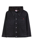 Giacca per bambino Hugo Kids denim con cappuccio - Rubino Kids