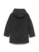 Giacca per bambino K Way Denise Marmotta nero impermeabile - Rubino Kids