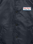 Giacca per bambino MC2 Saint Barth Kids x Peanuts Wells Jr. blu con toppa logo - Rubino Kids