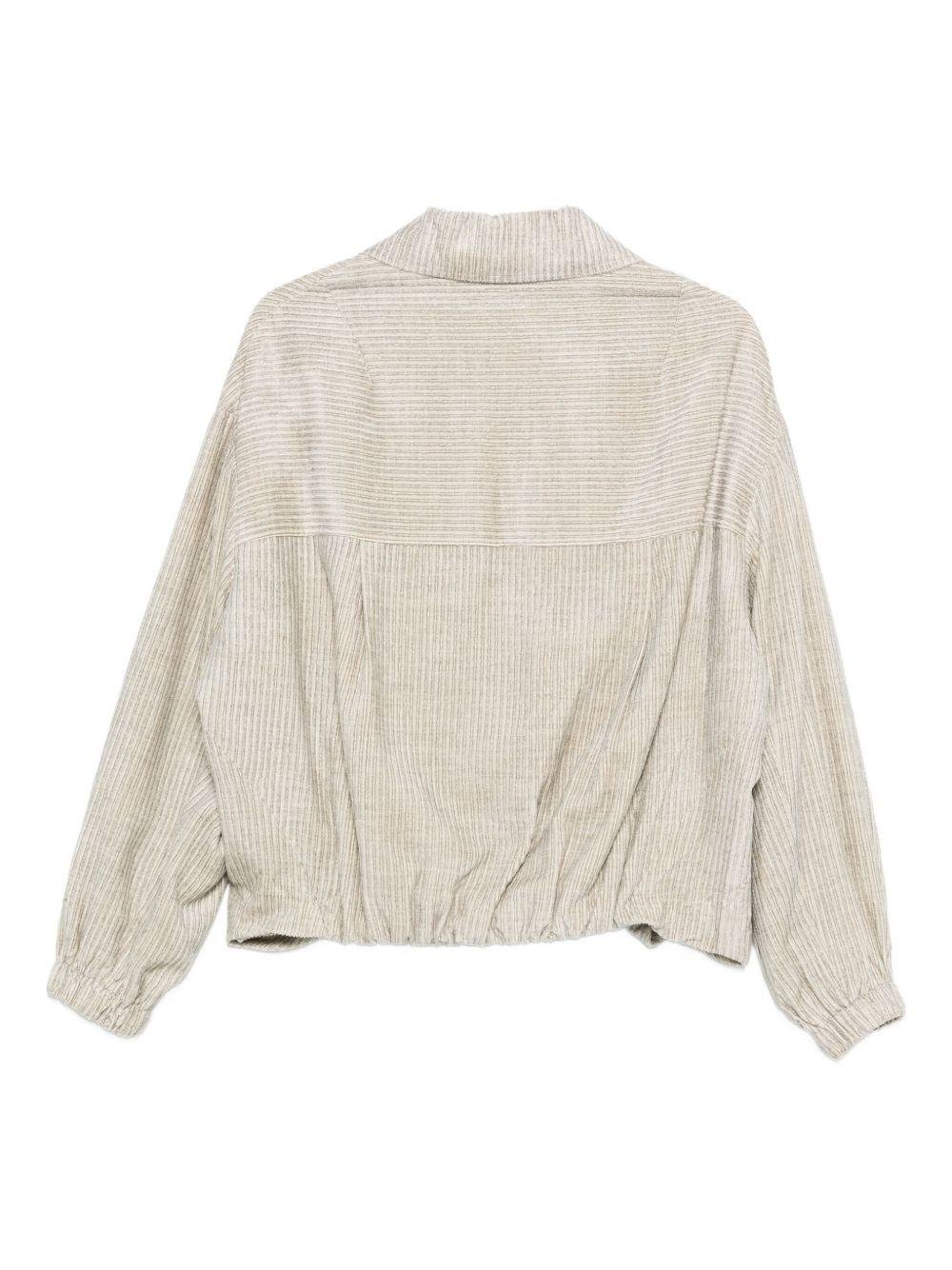 Giacca per donna ALYSI grigio con cerniera frontale - Rubino Kids