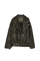 Giacca per donna The M nera con fit oversize - Rubino Kids