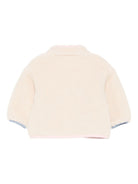 Giacca per neonata Stella McCartney Kids beige con ricamo uccellini - Rubino Kids