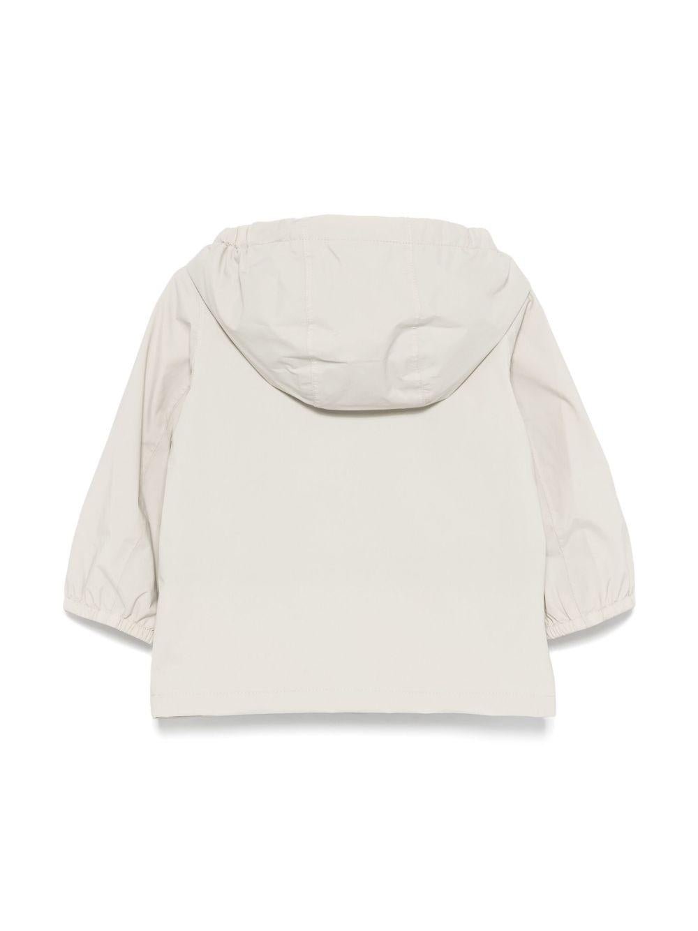 Giacca per neonati K Way Kids beige con cappuccio - Rubino Kids