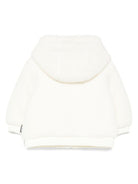 Giacca per neonati Moschino Kids bianco con ricamo Teddy Bear - Rubino Kids