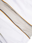 Giacca reversibile per bambini K - Way Kids P. Lily Plus bianco con bordo a contrasto - Rubino Kids
