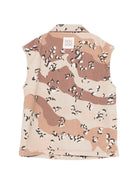 Gilet per bambini Douuod Kids multicolor con stampa camouflage - Rubino Kids