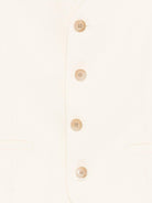 Gilet per bambino Emporio Armani Kids bianco con scollo a V - Rubino Kids