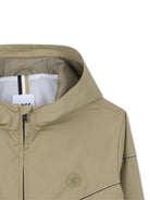 Giubbino da bambino Boss Kids beige con cappuccio e zip - Rubino Kids