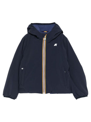 Giubbino Jack ST Warm per bambino K-Way Kids blu con design termico
