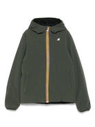 Giubbino Jack ST Warm per bambino K - Way Kids verde con design termico - Rubino Kids