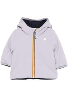 Giubbino Jacques per neonata K - Way Kids viola con design imbottito - Rubino Kids