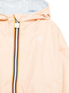 Giubbino Laurette per bambina K Way Kids rosa con cappuccio ampio - Rubino Kids