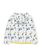 Giubbino Le Vrai per bambino K Way Kids bianco con cappuccio ampio - Rubino Kids