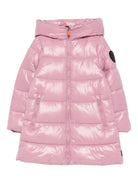 Giubbino Millie per bambina Save The Duck Kids rosa con design trapuntato - Rubino Kids