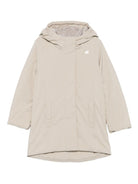 Giubbino P. Denise Marmotta per bambina K - Way Kids beige con design imbottito - Rubino Kids