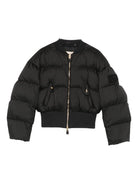 Giubbino per bambina Elisabetta Franchi La Mia Bambina nero con design trapuntato - Rubino Kids