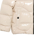 Giubbino per bambina Herno Kids écru con design imbottito - Rubino Kids