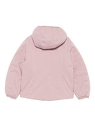 Giubbino per bambina K - Way Kids rosa con design reversibile - Rubino Kids