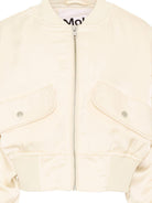 Giubbino per bambina Molo beige con chiusura a zip - Rubino Kids