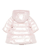 Giubbino per bambina Monnalisa rosa con cappuccio - Rubino Kids