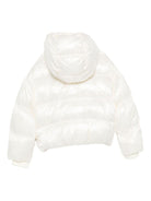 Giubbino per bambina Moschino Kids biancocon ricamo Teddy - Rubino Kids