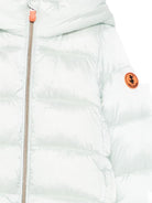 Giubbino per bambina Save The Duck Kids azzurro con design trapuntato - Rubino Kids