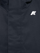 Giubbino per bambini K - Way Kids blu con applicazione con logo sul petto - Rubino Kids