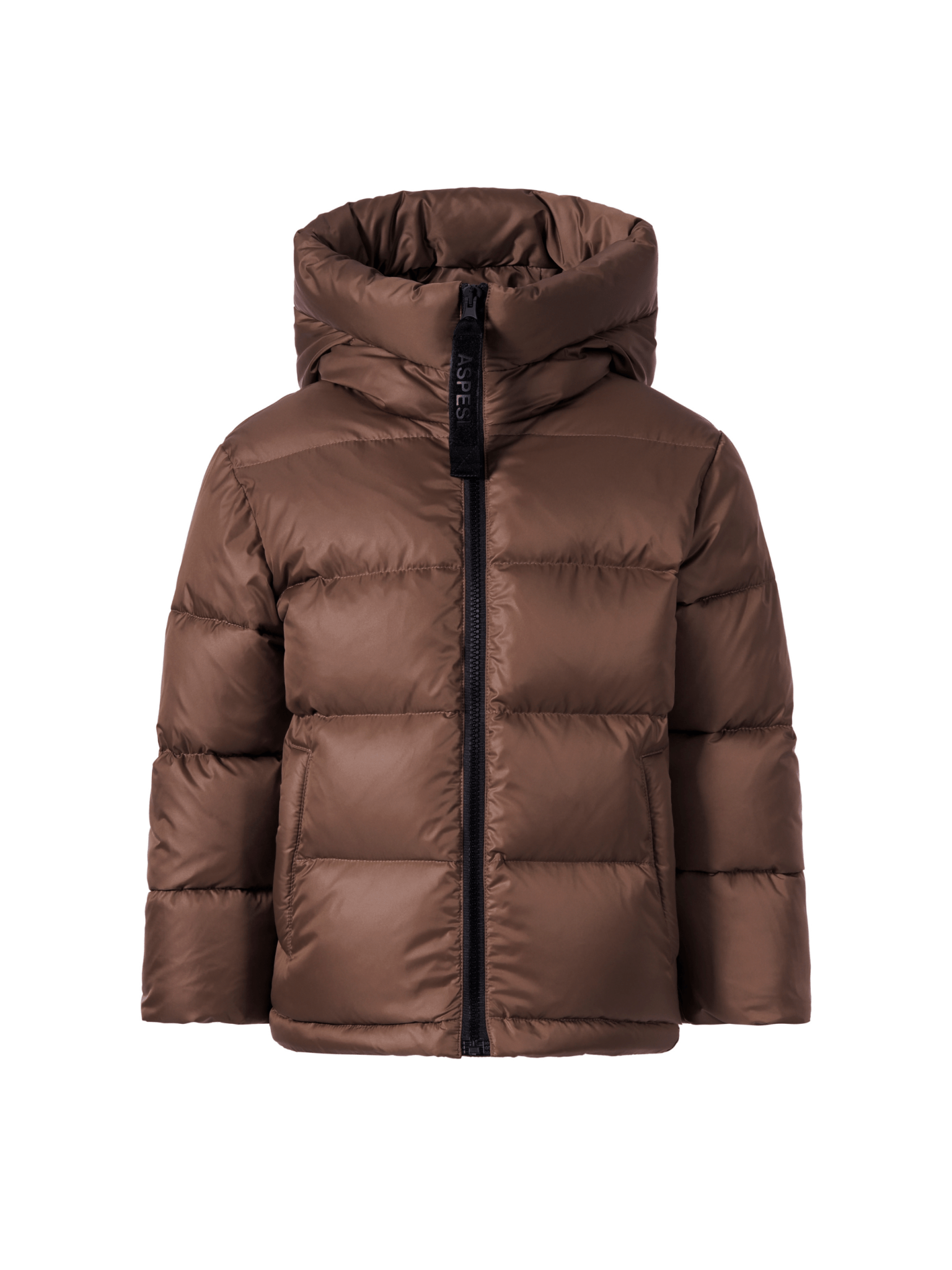 Giubbino per bambino Aspesi Kids marrone con design trapuntato - Rubino Kids