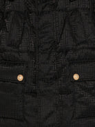 Giubbino per bambino Balmain Kids nero con design trapuntato - Rubino Kids