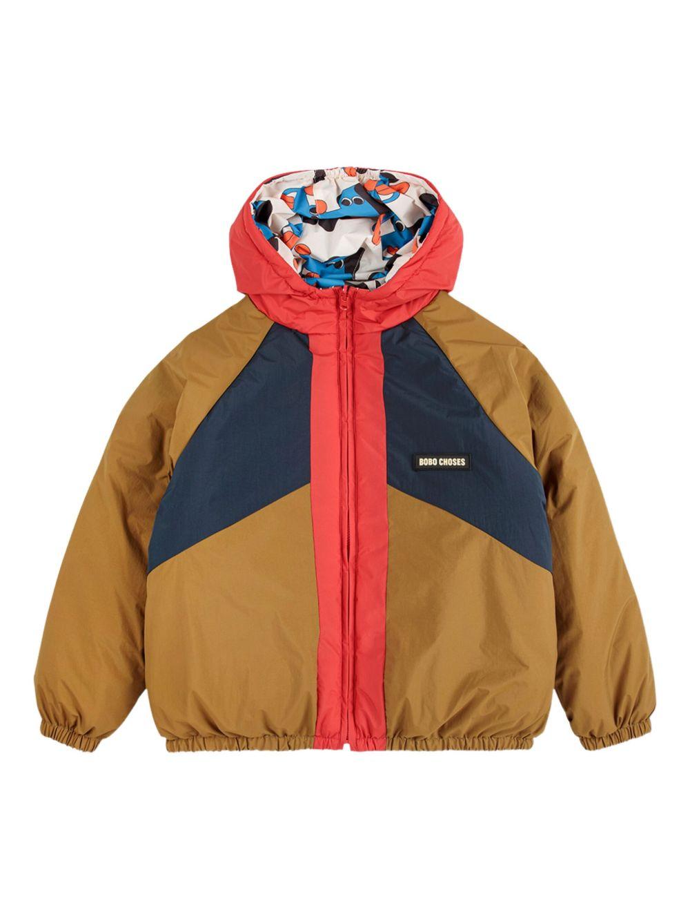 Giubbino per bambino Bobo Choses multicolore con chiusura con zip - Rubino Kids