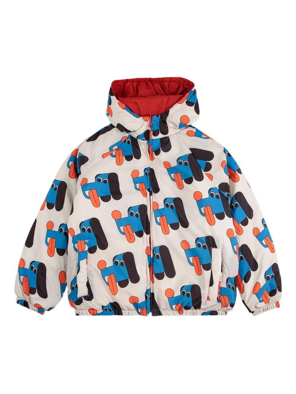 Giubbino per bambino Bobo Choses multicolore con chiusura con zip - Rubino Kids