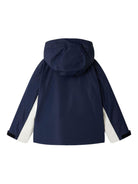 Giubbino per bambino Bonpoint blu con cappuccio - Rubino Kids