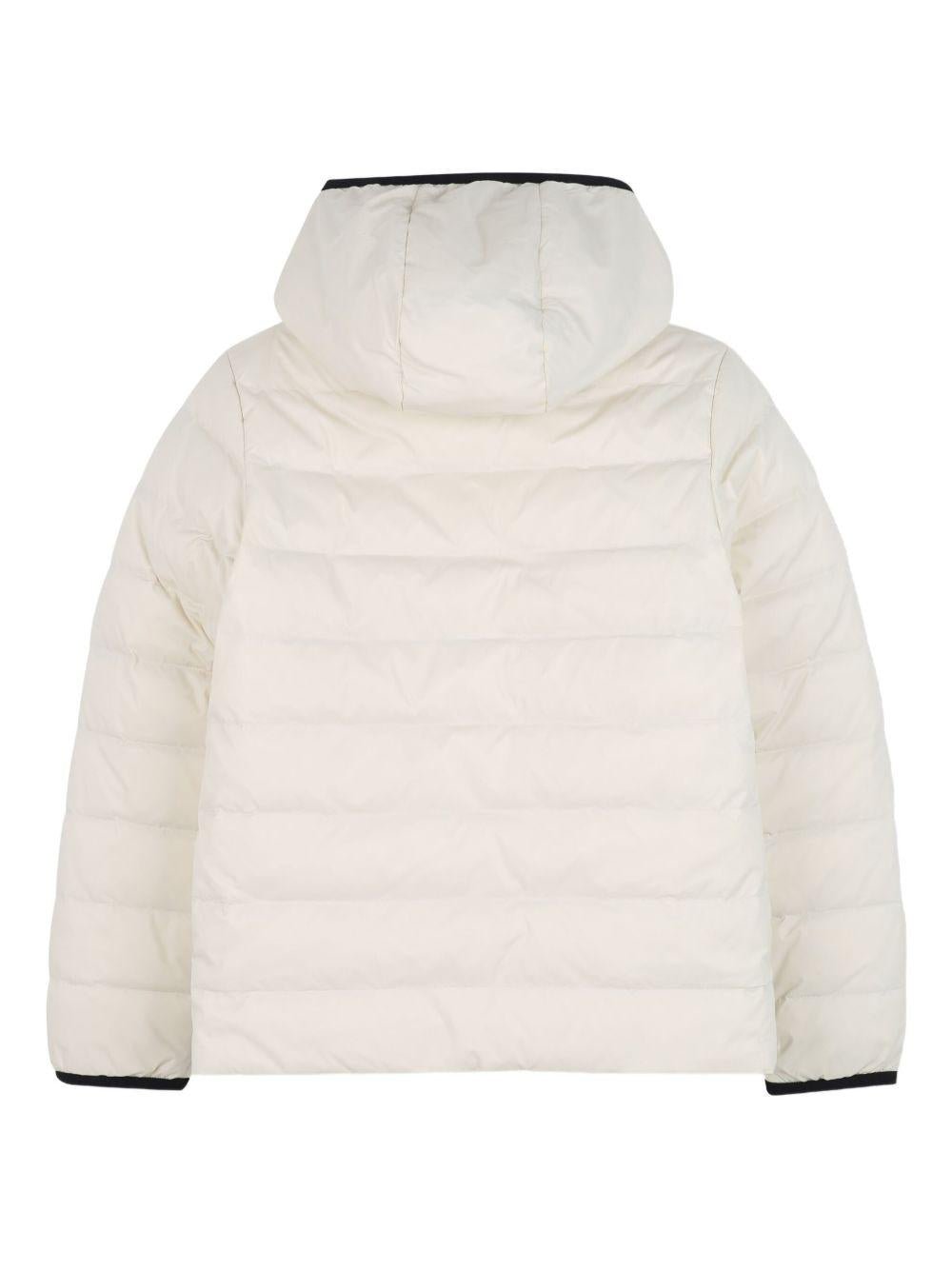 Giubbino per bambino Boss Kids beige con design reversibile - Rubino Kids