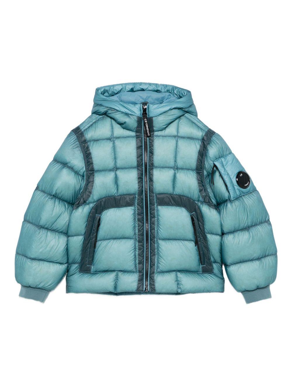 Giubbino per bambino C.P. Company Kids blu con modello trapuntato - Rubino Kids