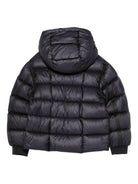 Giubbino per bambino C.P. Company Kids nero con design trapuntato - Rubino Kids