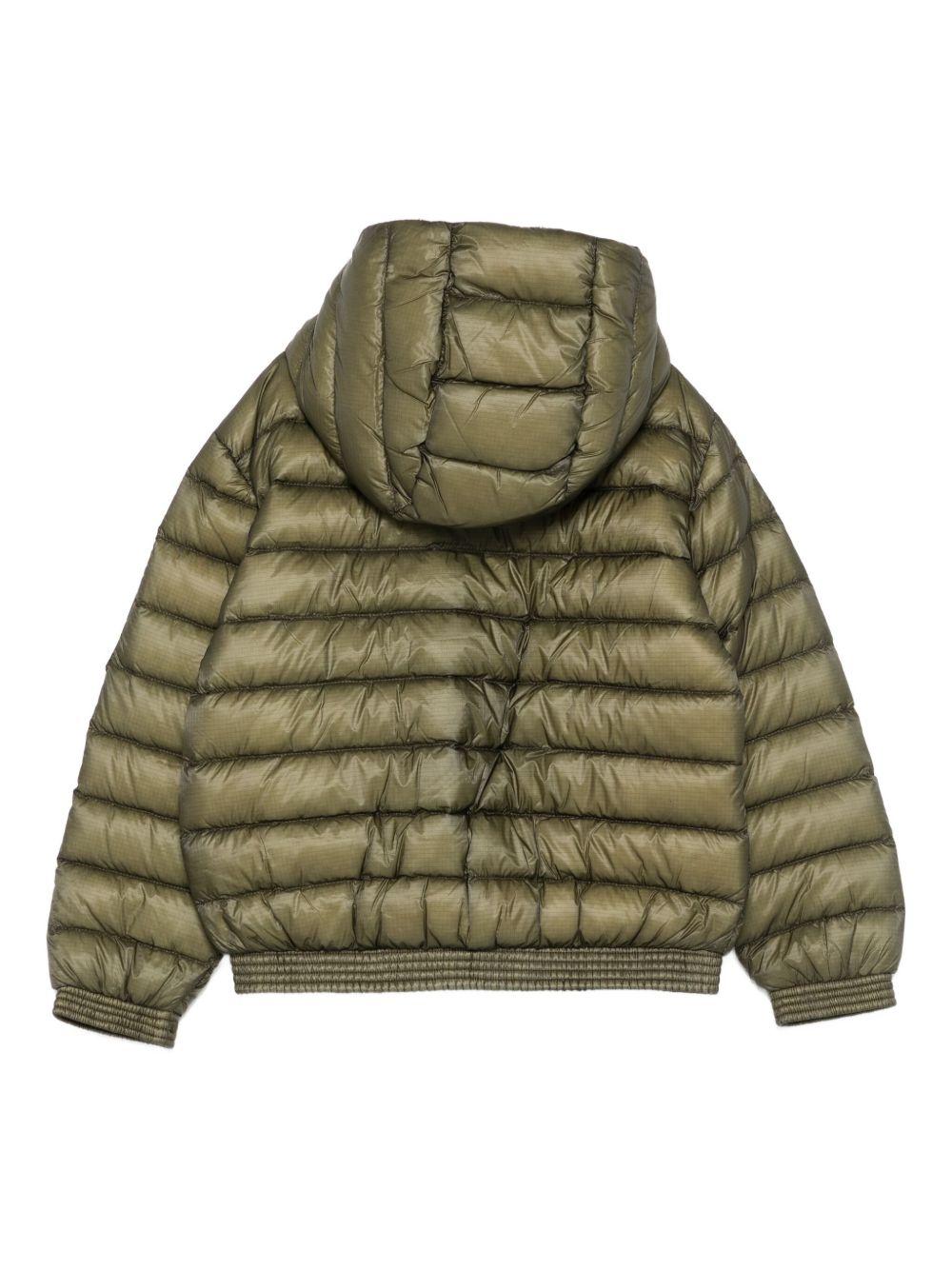 Giubbino per bambino C.P. Company Kids verde con design trapuntato - Rubino Kids