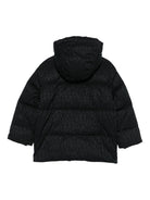 Giubbino per bambino Emporio Armani Kids nero con design trapuntato - Rubino Kids