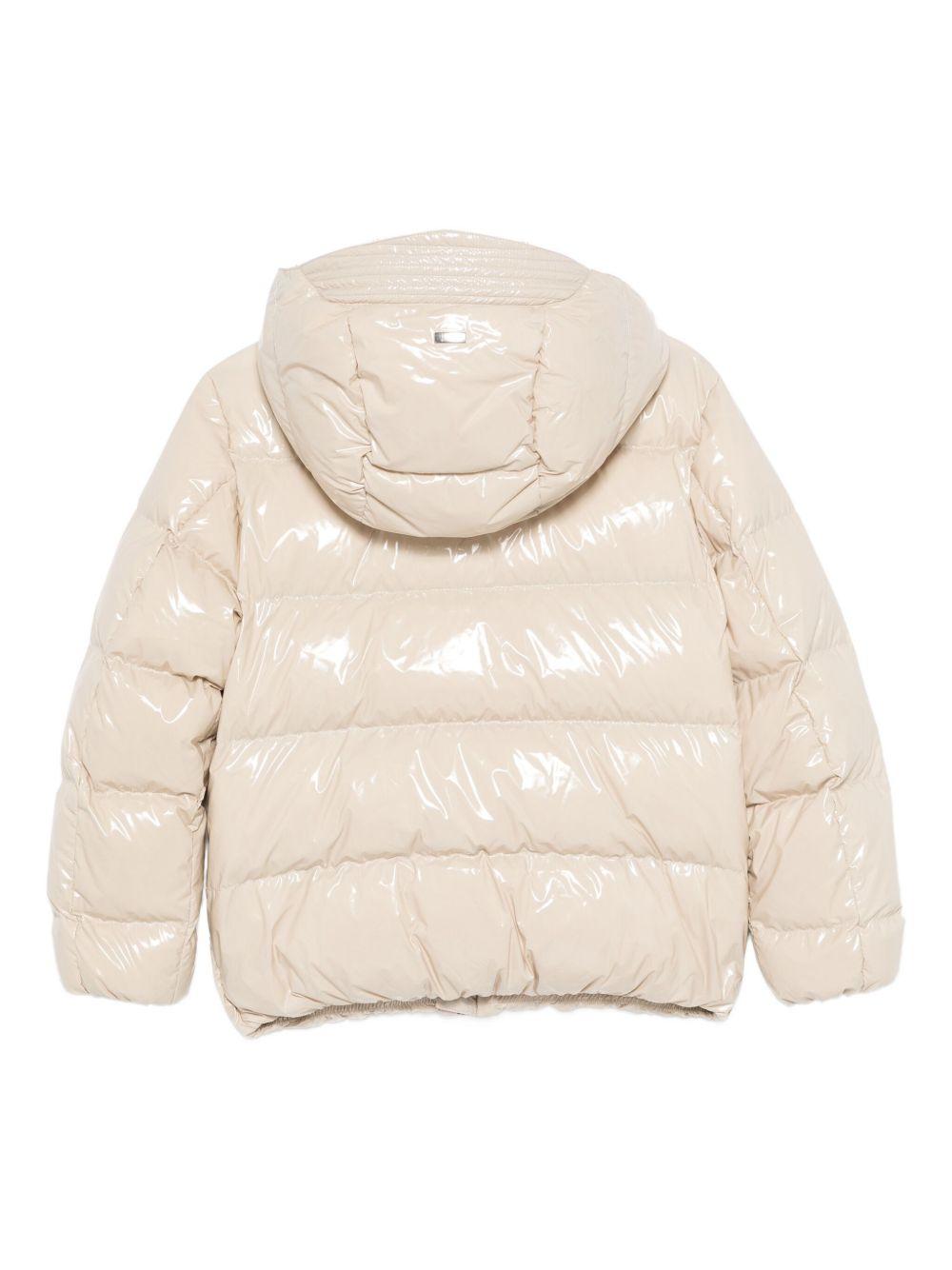 Giubbino per bambino Herno Kids écru con design imbottito - Rubino Kids