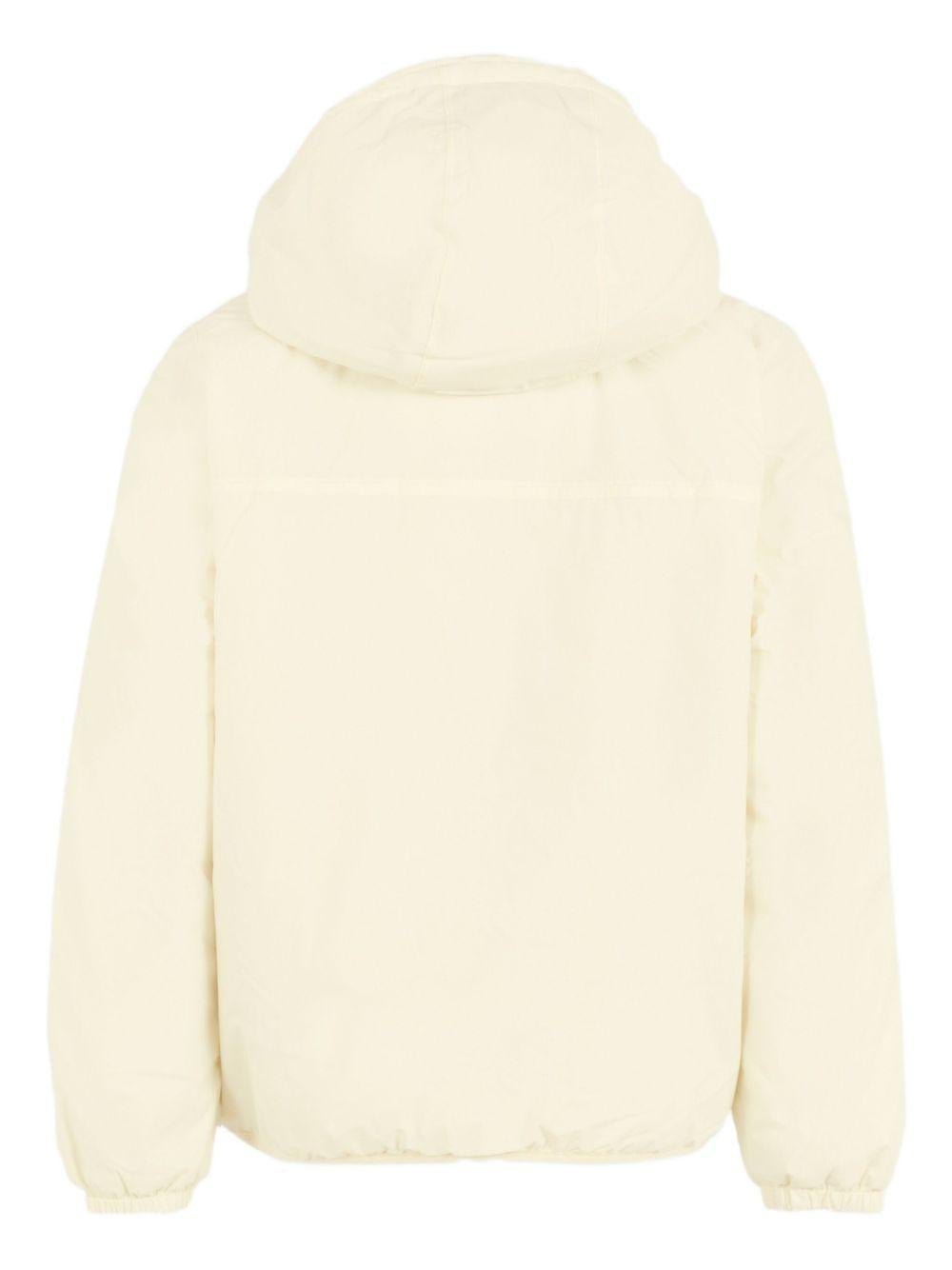 Giubbino per bambino K - Way Kids bianco con design imbottito - Rubino Kids