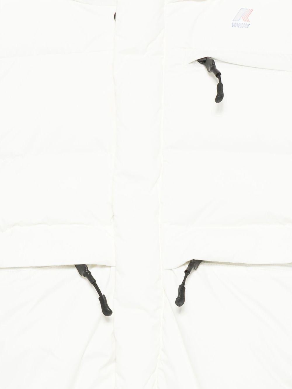 Giubbino per bambino K - Way Kids bianco con design trapuntato - Rubino Kids