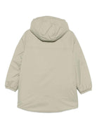 Giubbino per bambino K - Way Kids verde con dettaglio logo - Rubino Kids