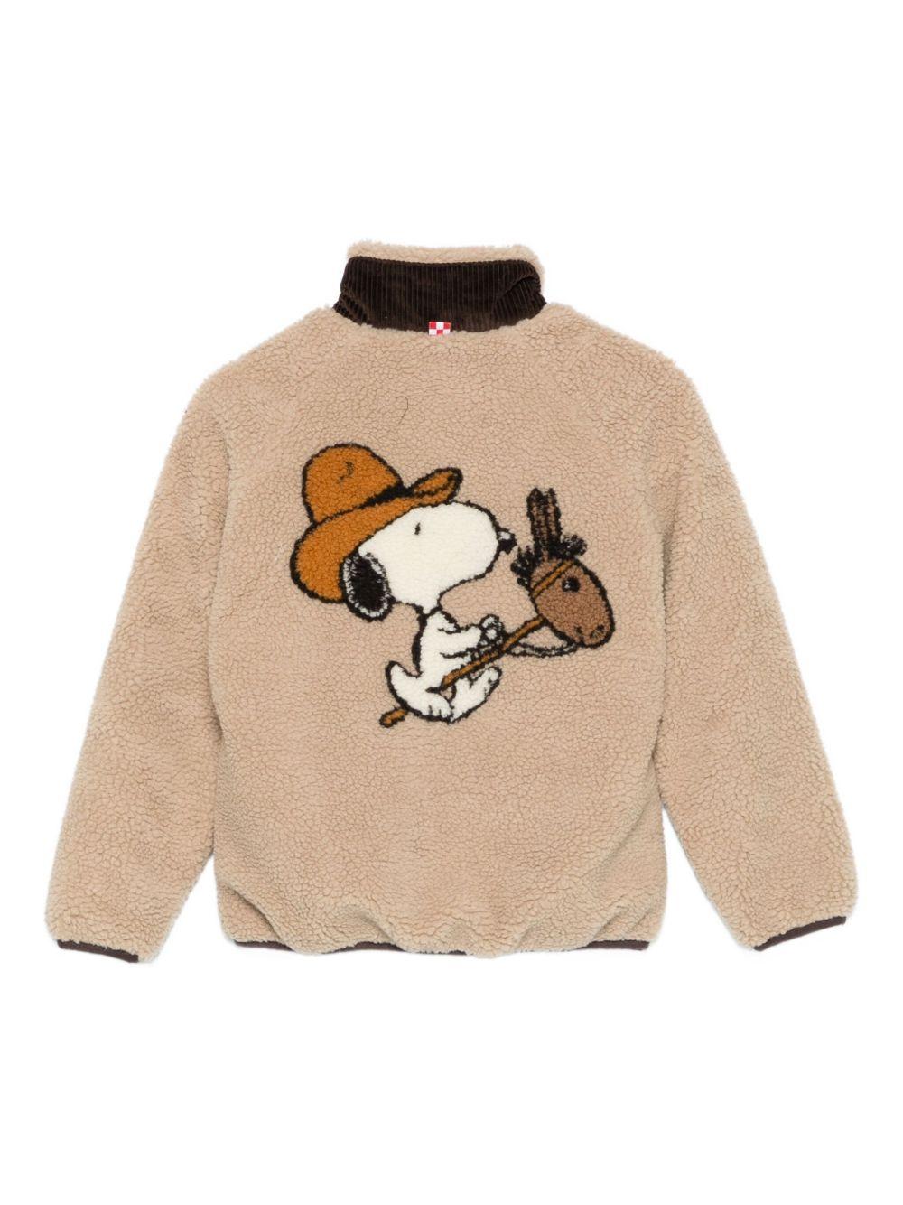Giubbino per bambino MC2 Saint Barth Kids beige con esterno in shearling - Rubino Kids