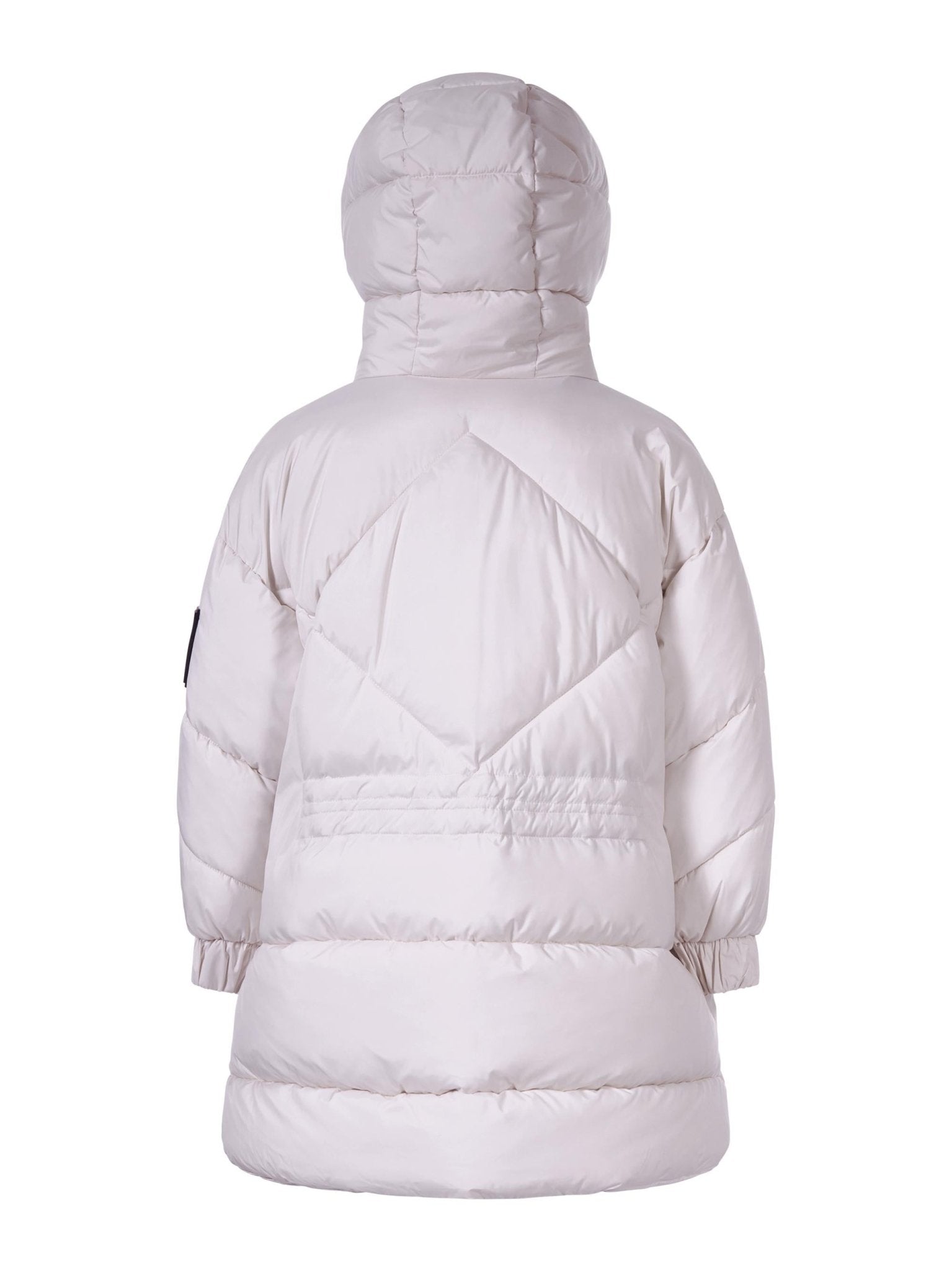 Giubbino per bambino MSGM Kids bianco con design trapuntato - Rubino Kids