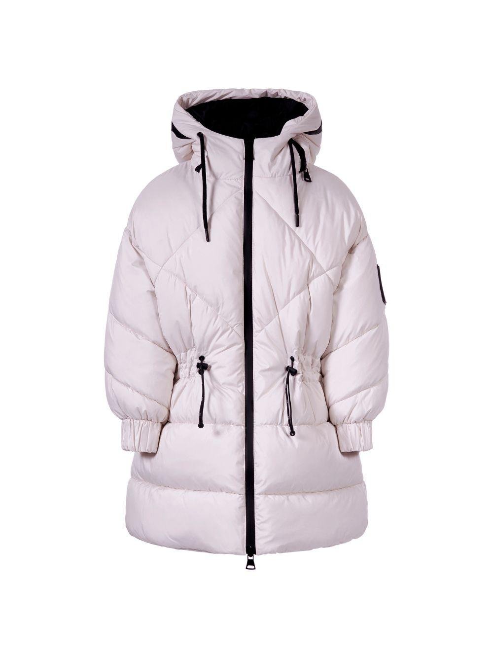 Giubbino per bambino MSGM Kids bianco con design trapuntato - Rubino Kids