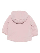 Giubbino per neonata K - Way Kids rosa con design reversibile - Rubino Kids