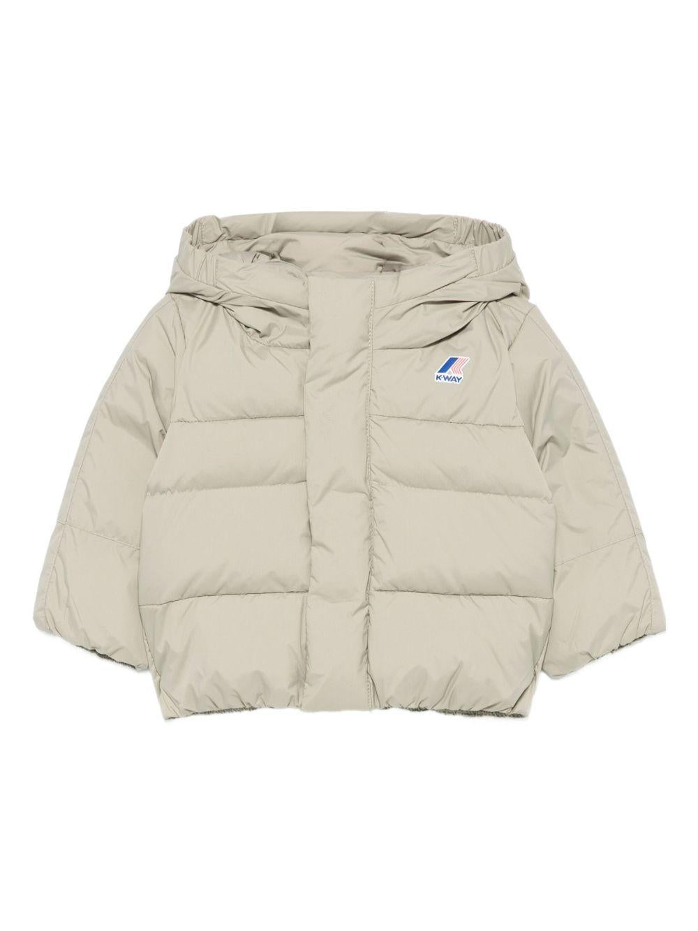 Giubbino per neonati K - Way Kids beige con design trapuntato - Rubino Kids
